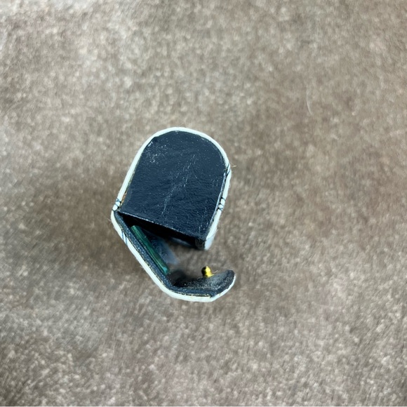 MCM White Embossed Leather Lipstick Holder Case - Picture 6 of 8